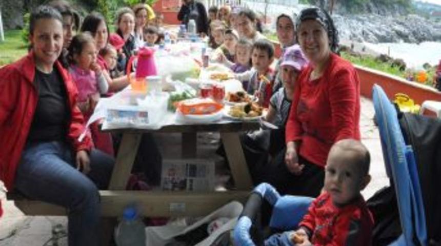 Ana Sınıfı &Ouml;ğrencileri Plajda Eğlendi