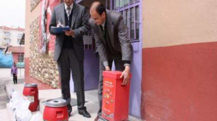 Kula'da Atık Pil Toplandı