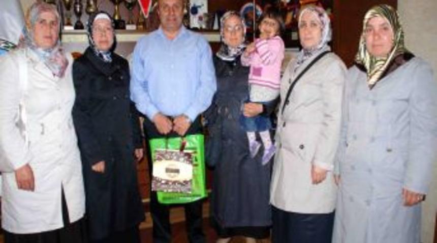 Engelli Aileleri Arslan'ı Ziyeret Etti