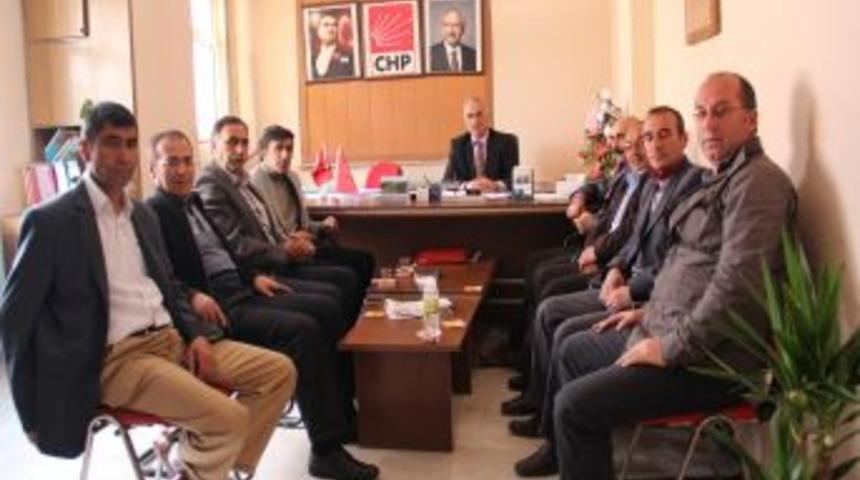 &Ccedil;ıldır Chp'den İl Başkanına Ziyaret