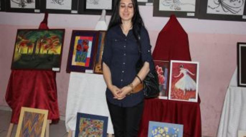 &Ouml;ğrencilerden Yılsonu Resim Sergisi