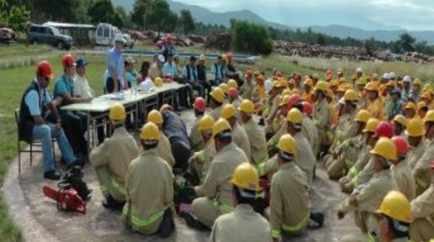 Yangın Sezonu &Ouml;ncesi Hazırlık Tatbikatı