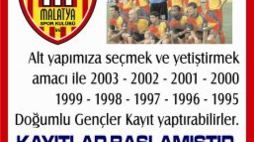 Malatyaspor Yaz Futbol Okulunu A&ccedil;tı