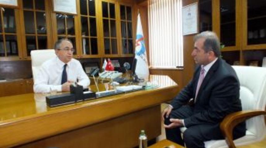 Elektrik teknisyenlerinden Dalkır'a ziyaret