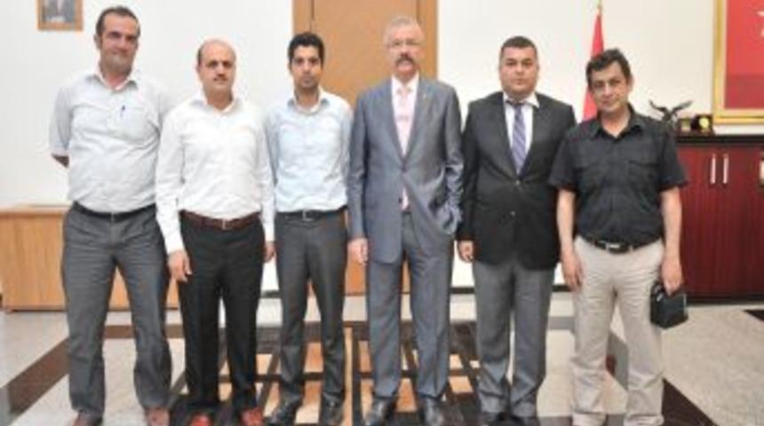 Erzinli İş Adamları Vali Cerrah'ı Ziyaret Etti