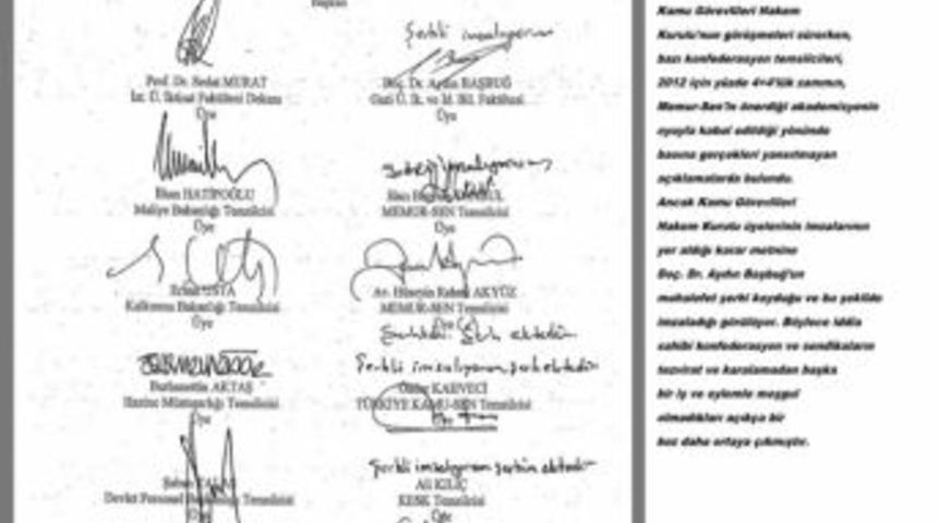 Memur-Sen: Bu Ma&ccedil; Burada, Bu Skorla Bitmez