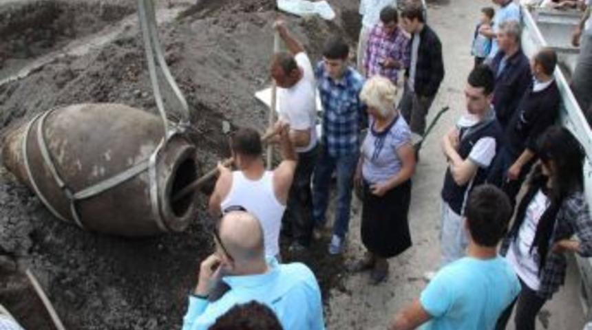 İnegöl'de Bulunan Dev Küpün Sırrı Ortaya Çıktı