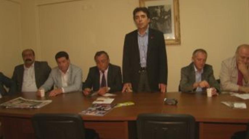 Atalay, Bafra'da Partililerle Buluştu