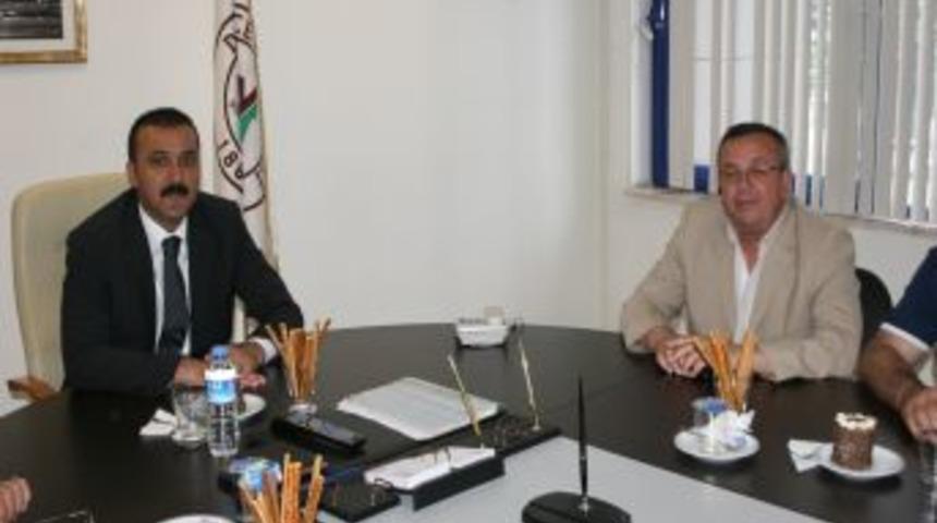 Başkan Bayram Küçük Sanayi Sitesi Yönetimiyle Biraraya Geldi