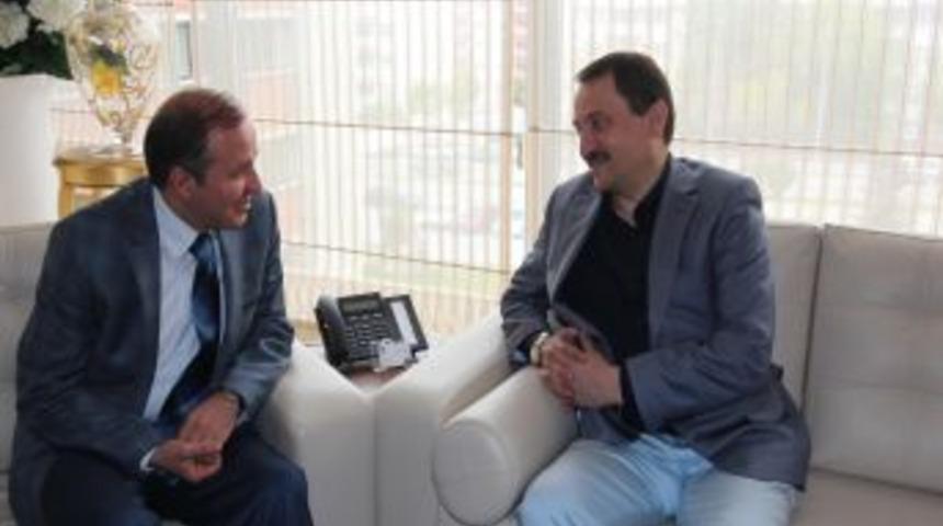 Bik Genel M&uuml;d&uuml;r&uuml; Mehmet Atalay, B&uuml;y&uuml;kşehir Belediyesi'ni Ziyaret Etti