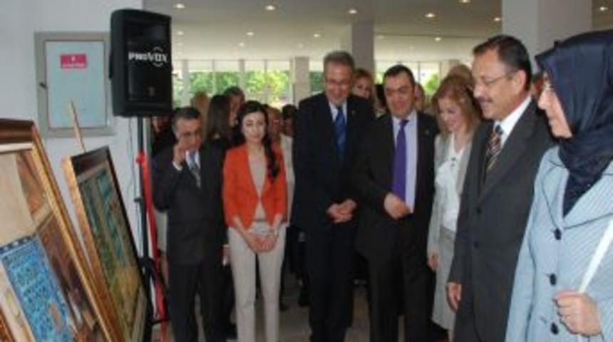 Karma Resim Sergisi B&uuml;y&uuml;k İlgi G&ouml;rd&uuml;