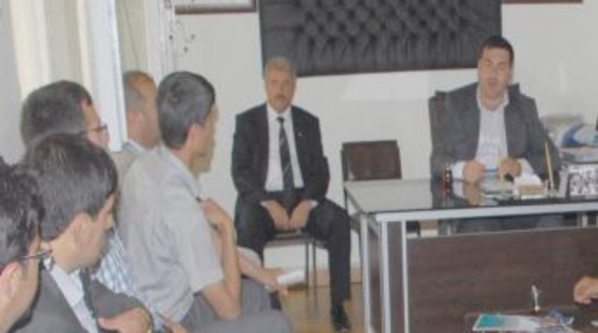 Siverek'teki Rehabilitasyon Merkezleri, Ak Parti İl&ccedil;e Teşkilatı'nı Ziyaret Etti