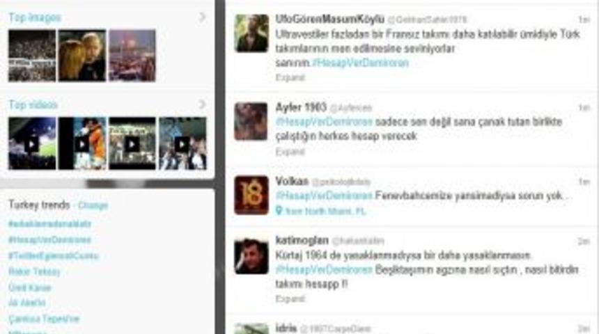 Demir&ouml;ren'e 'siyah-Beyaz' Tepki