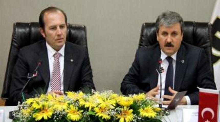 Bbp Genel Başkanı Mustafa Destici Eto Başkanı Harun Karacan'ı Ziaret Etti