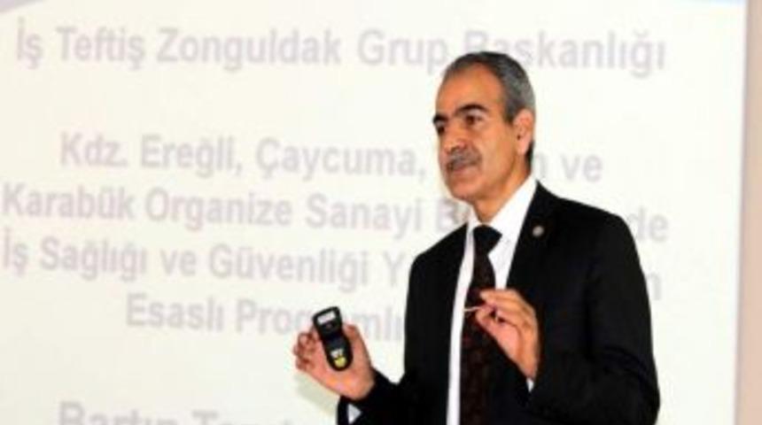 İş G&uuml;venliğinin Sağlanması Ve İş Teftişi Konulu Toplantı Yapıldı