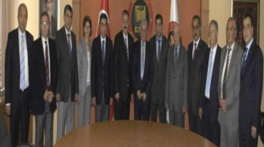 Gaziantepliler Dernekleri Federasyonu Gso'yu Ziyaret Etti