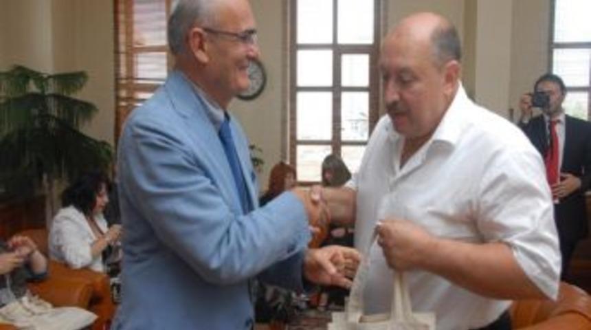 Rus Heyetten Yılmaz'a Ziyaret