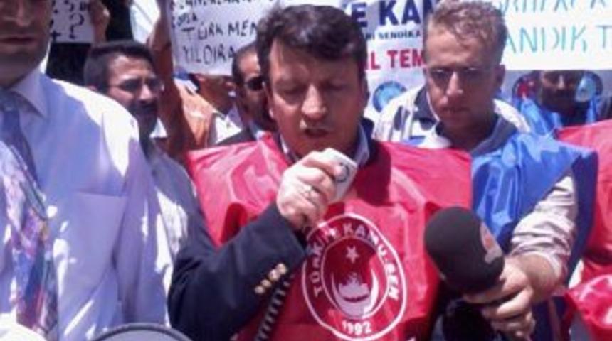 T&uuml;rkiye Kamu-Sen Nevşehir İl Temsilcisi Turgay &Ccedil;etin: