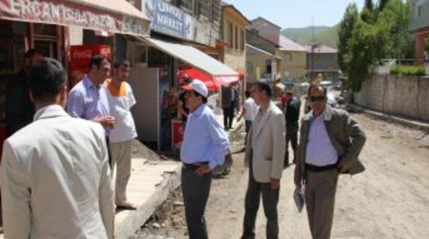 Bitlis'te Protokol Yolunun Yapımına Başlandı