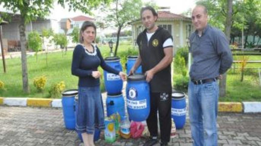 Kartepe'de Atık Yağlar Toplanıyor
