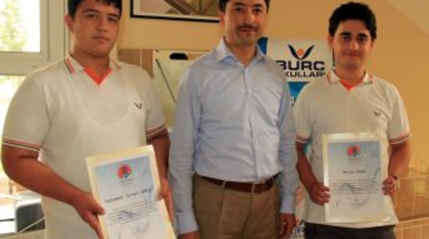 Bur&ccedil; Okulları, Matematik Olimpiyatlarından Dereceyle D&ouml;nd&uuml;