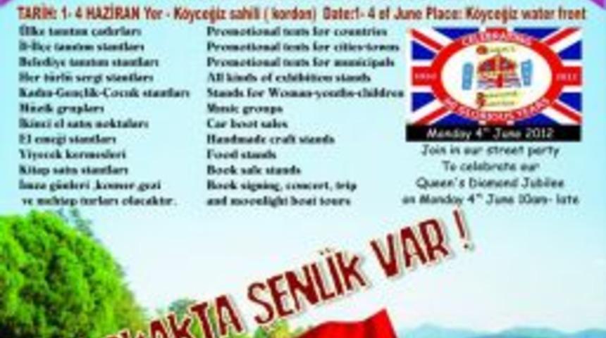 1.k&ouml;yceğiz Uluslararası Sokak Şenliği Başlıyor