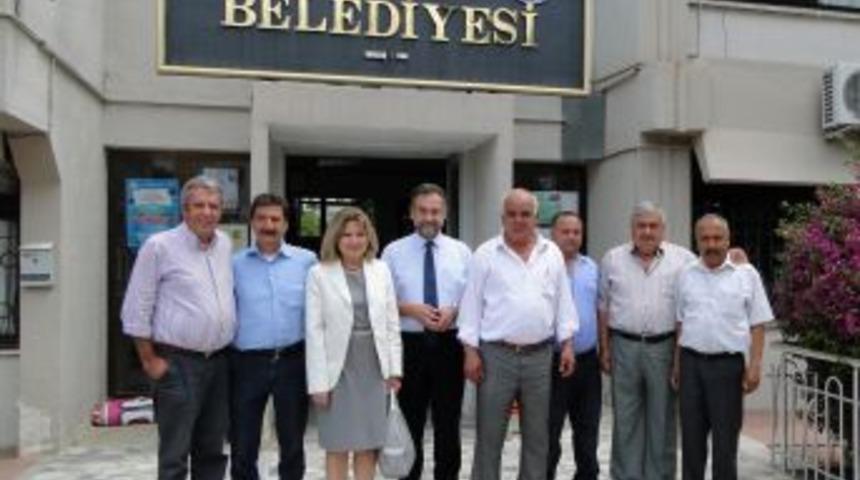 Milletvekilleri Başkan Hasan Kara&ccedil;elik'i Ziyaret Etti