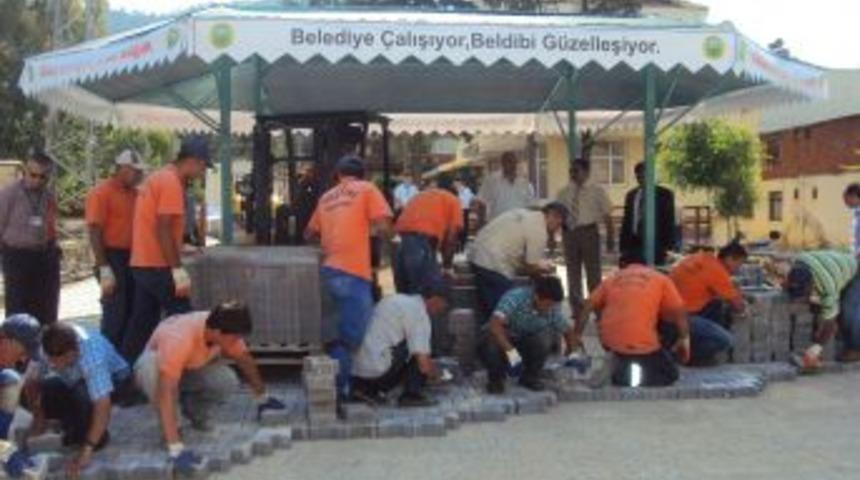 Belediye İş&ccedil;isine Seyyar &Ccedil;alışma &Ccedil;adırı
