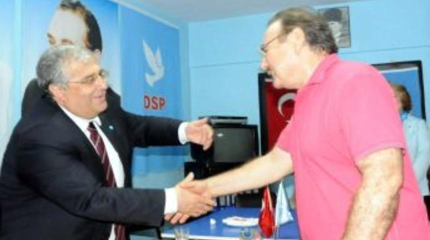 Aksu Dsp Genel Başkanı T&uuml;rker'le Buluştu