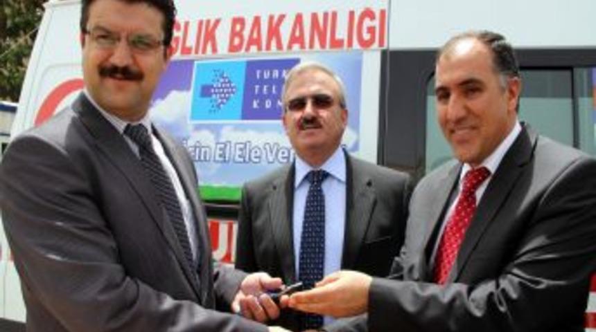 Van'da Ambulans Teslim T&ouml;reni