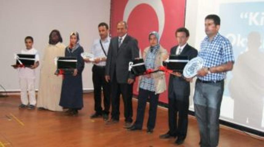 "kitap Okuma Okyanusu" Projesi &Ouml;d&uuml;l T&ouml;reni