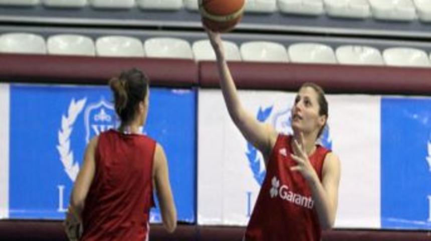 Kadınlar Basketbol Milli Takımı Japonya Ma&ccedil;ı Hazırlıklarını Tamamladı