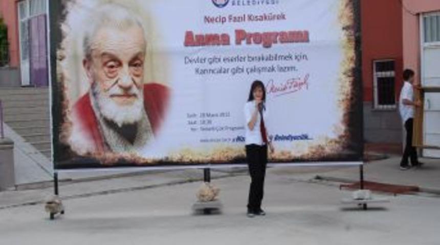 Necip Fazıl Kısak&uuml;rek Sincan&rsquo;da Anıldı