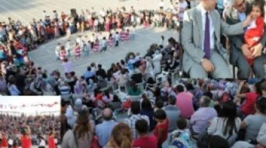 Karak&ouml;pr&uuml;de anaokul şenliği