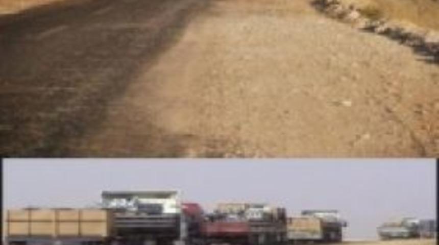 Urfa&rsquo;da yol &ccedil;ilesi