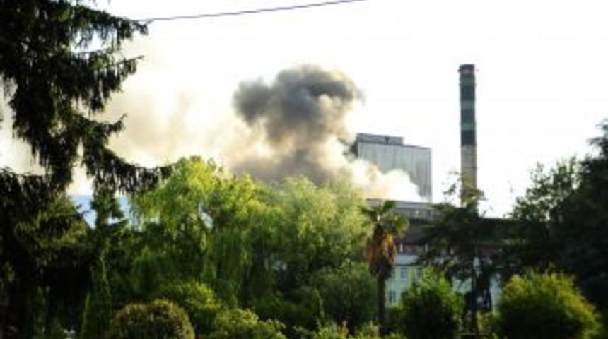 Adapazarı Şeker Fabrikası'nda Yangın