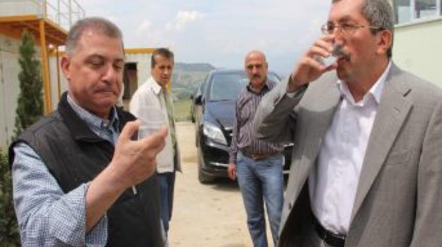 Başkan Vergili'den Arıtma Suyuna Tam Not