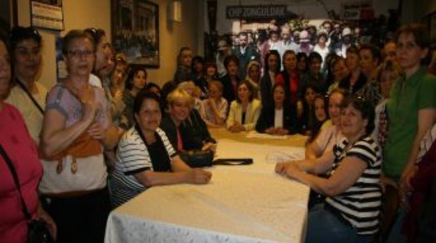 Chp Kadın Kolları'ndan Furat'a Destek