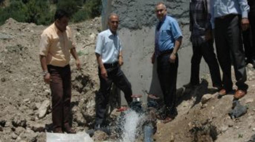 Orta&ouml;ren K&ouml;y&uuml; Sulama Suyuna Kavuştu