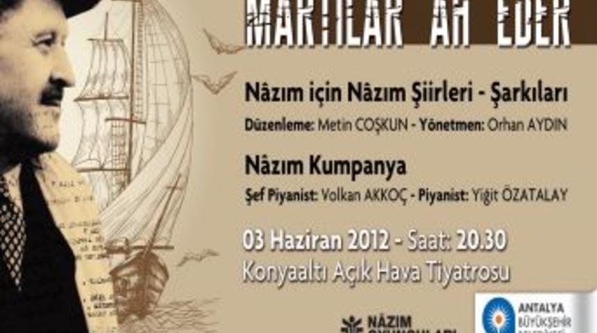 Nazım Hikmet 3 Haziran'da Anılıyor