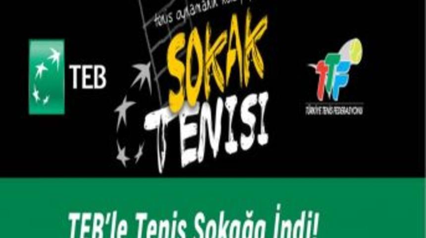 TEB'le Tenis Sokağa Indi