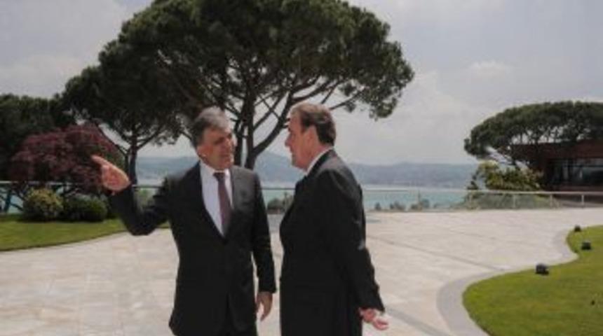 Cumhurbaşkanı G&uuml;l, Gerhard Schroeder İle G&ouml;r&uuml;şt&uuml;