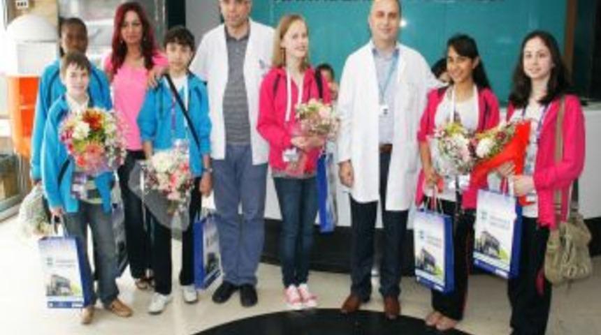 Olimpiyat &Ccedil;ocukları'ndan &Ouml;zel Karadeniz Hastanesi'ne Ziyaret