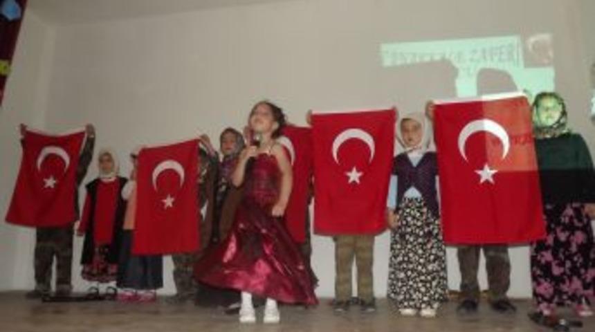 Daday'da Minik &Ouml;ğrenciler Eğlence D&uuml;zenledi