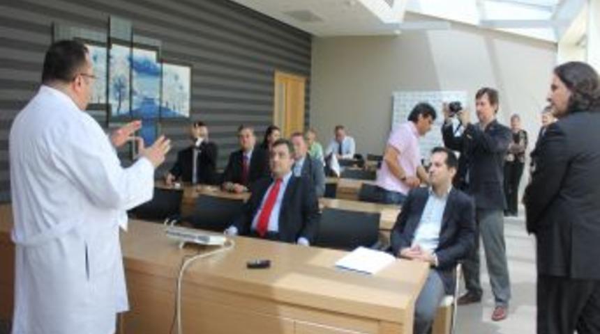 Yunanistan Heyeti Medıcana'da