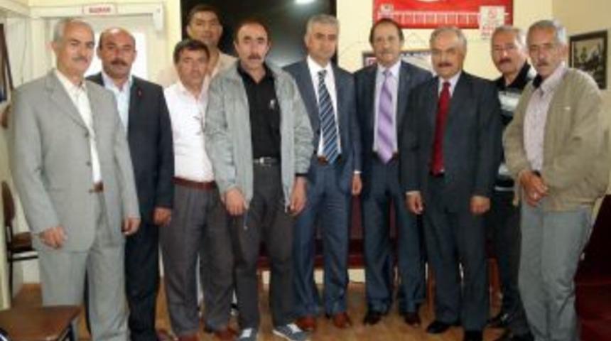 Sesob Başkanı Beşir K&ouml;ksal İlbeyliler Derneğini Ziyaret Etti