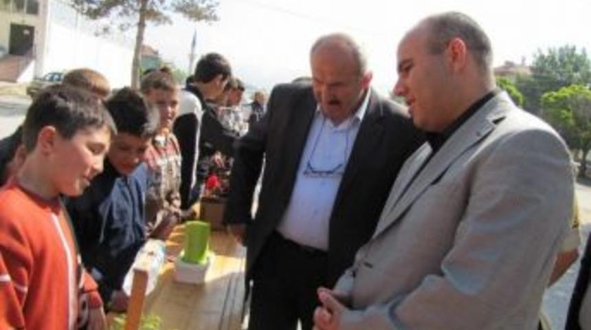 Hisarcık Cumhuriyet İlk&ouml;ğretim Okulu &Ouml;ğrencilerinden Yılsonu Sergisi