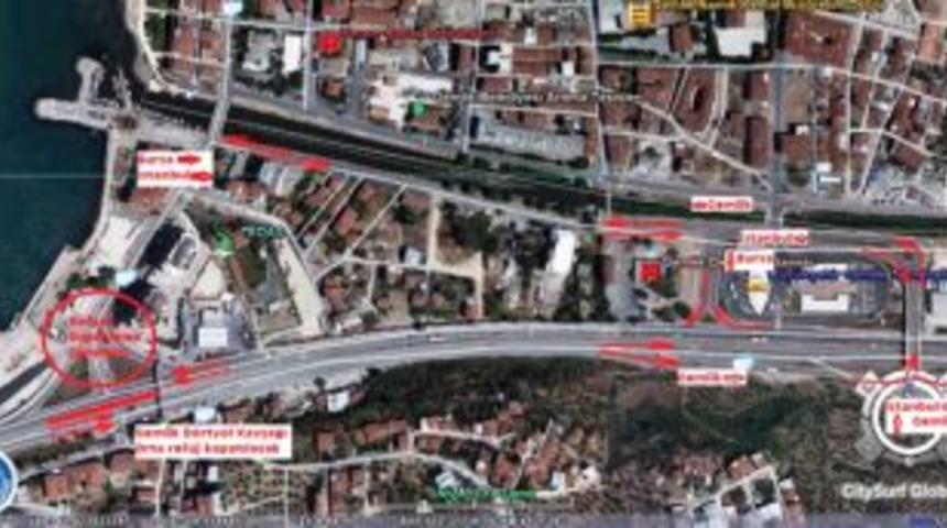 D&ouml;rtyol Kavşağı kapatılıyor