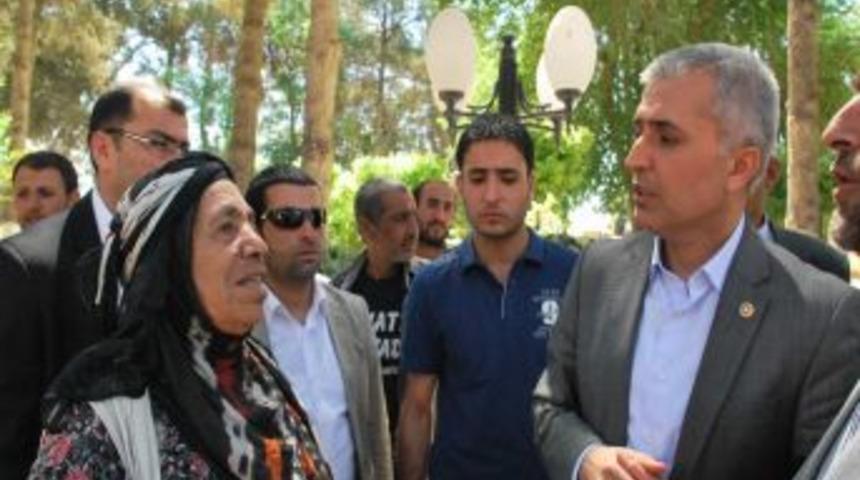 Ceylanpınar, Vekil G&ouml;k'&uuml; Bağrına Bastı