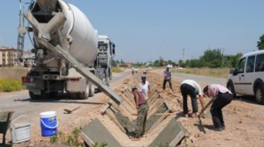 Kepez'e 5 Kilometre Yağmur Suyu Kanalı